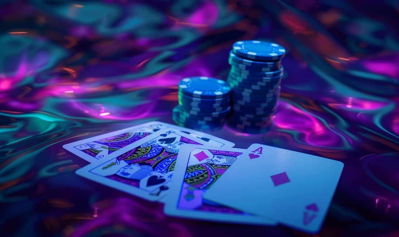Pengguna membaca syarat bonus di ponsel